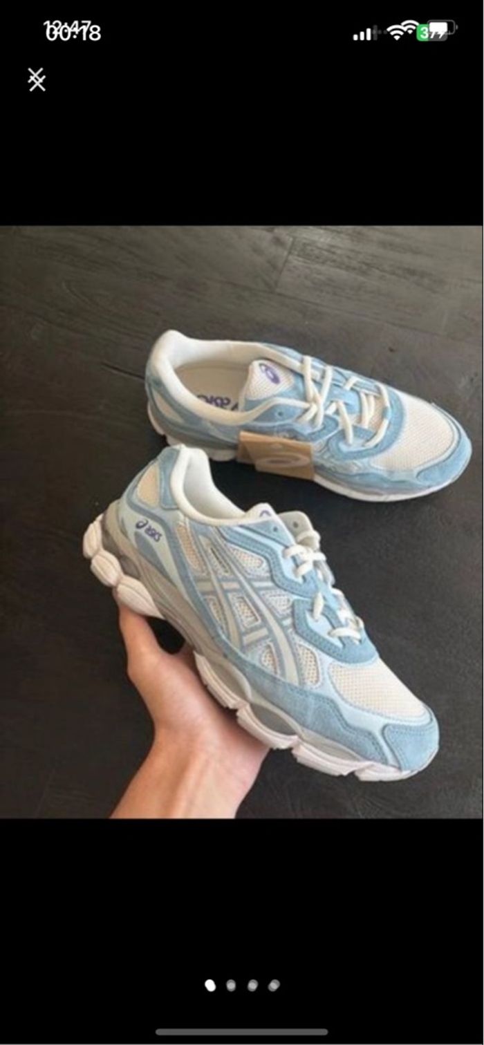 Asics gel nyc Arctic Sky bleu blanc 40 - photo numéro 4