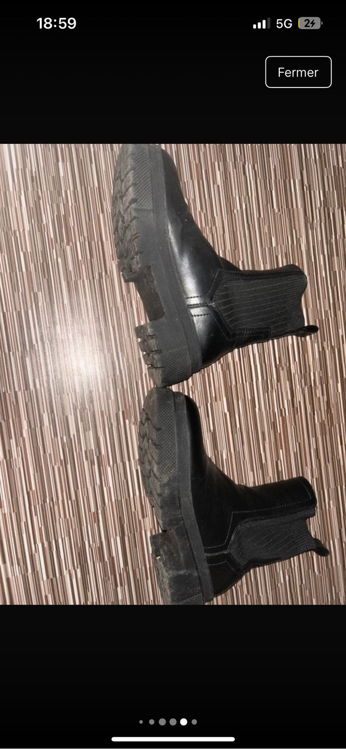Bottes mit hautes femme none état taille 36 - photo numéro 7