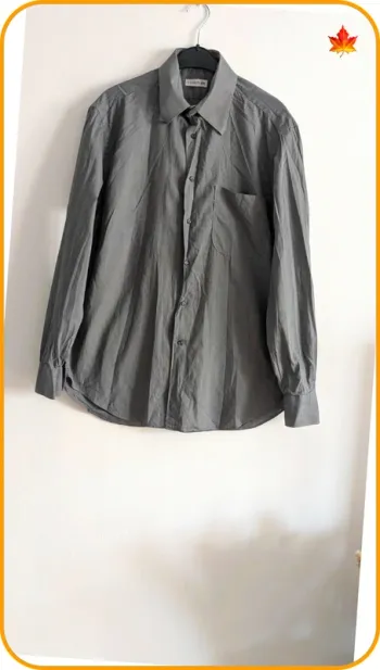 Chemise manches longues Cerruti homme 40