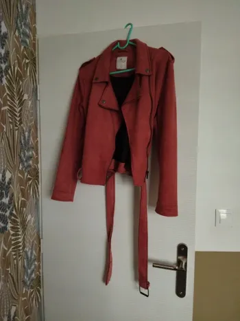 Veste suédine femme