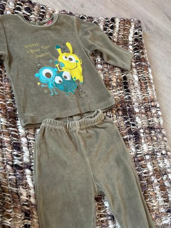 Pyjamas bébé 2 pièces 12 mois mixte
