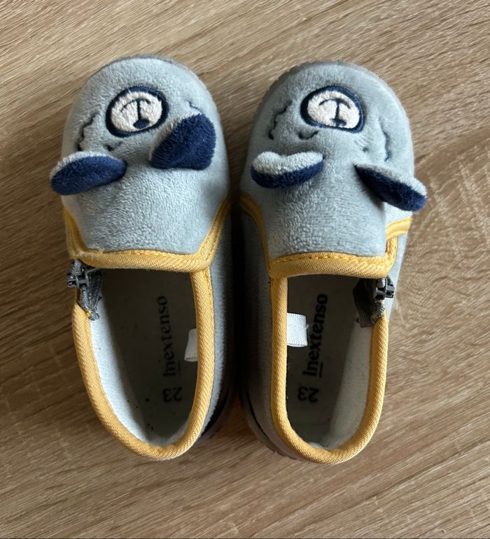 Chaussons gris - photo numéro 2