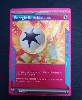 Carte pokémon Énergie Enrichissante 191/191  EV08  Étincelles Déferlantes 🇫🇷