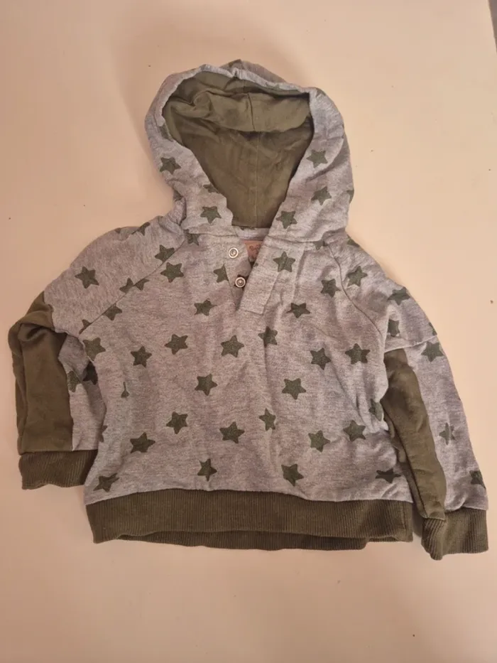 Pull à capuche 12 mois
