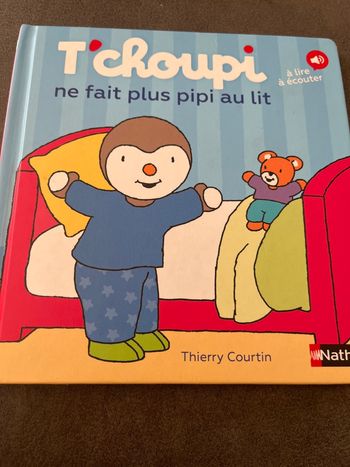 Livre bébé tchoupi t’choupi ne fait plus pipi au lit 