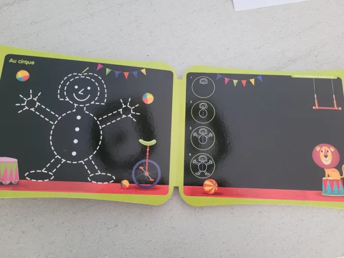 Livre ardoise le bonhomme - photo numéro 2