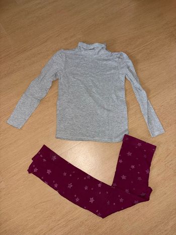 Ensemble sous pull et legging 8 ans