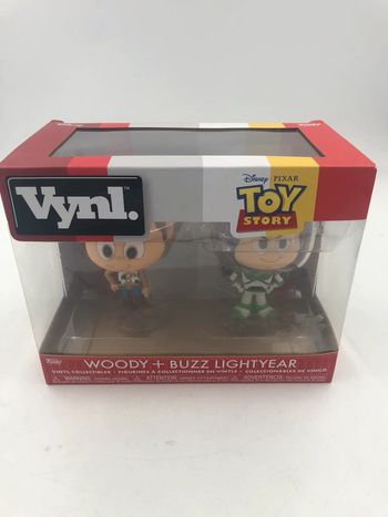 Coffret figurines Disney Pixar Toy Story Woody + Buzz Lightyear vinyle neuf