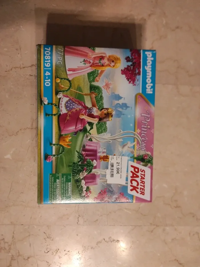 Playmobil Princesse starter pack princesse jardin neuf