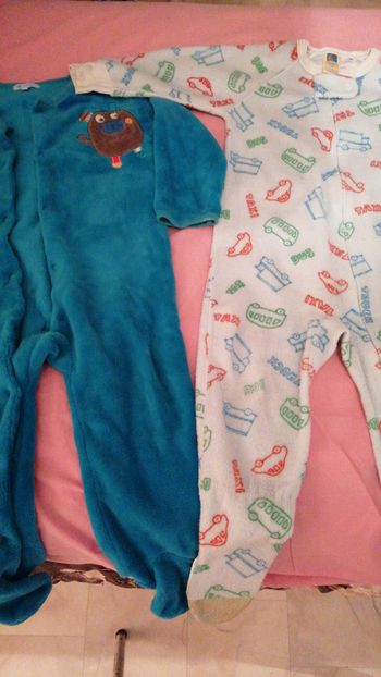 Lot de pyjamas chaud