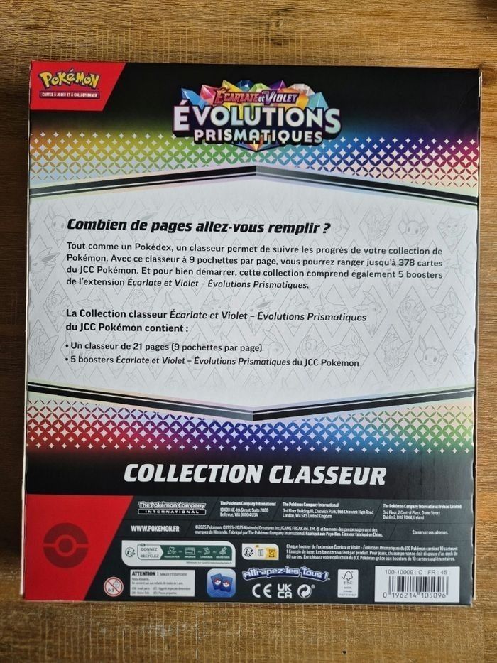 Coffret classeur Évolution Prismatique - photo numéro 2