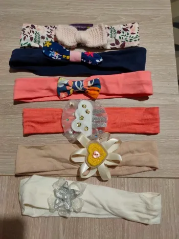 Lot de 6 bandeaux