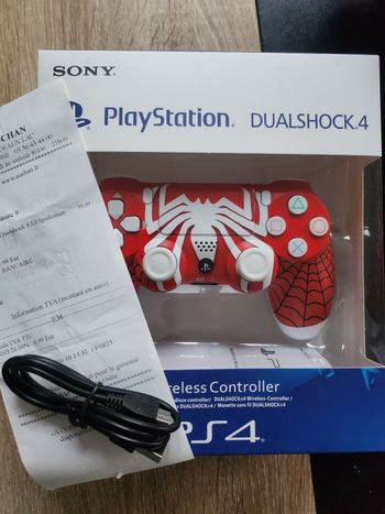 Manette ps4 spiderman 