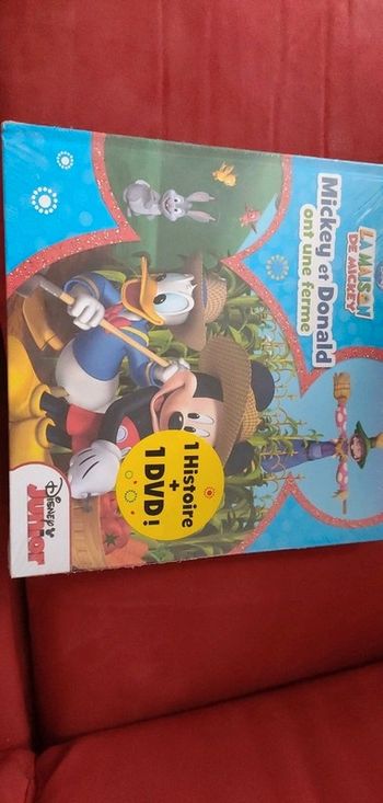 Livre et DVD la maison de Mickey