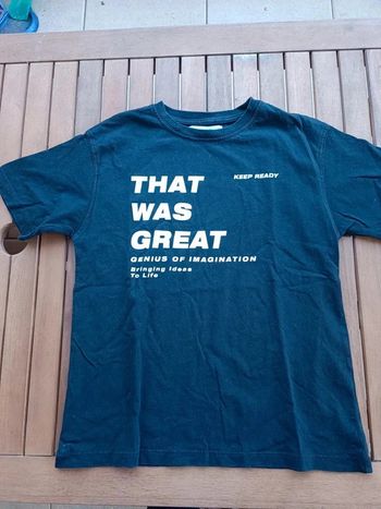 Tee shirt Zara oversize 7 ans