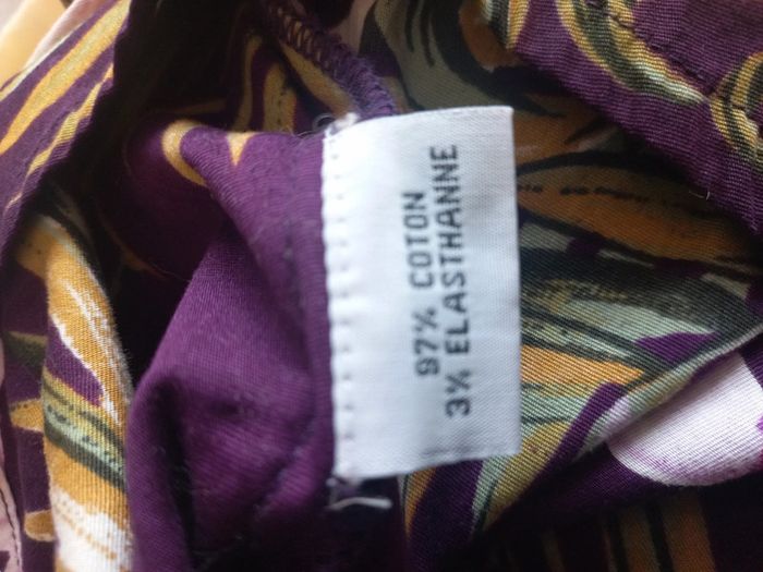 Chemise fleurie manches longues - photo numéro 7