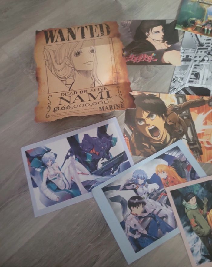Lot de poster manga - photo numéro 2