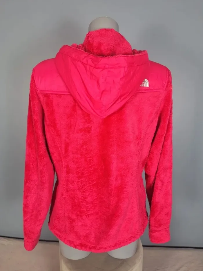 Veste polaire a capuche The North Face femme à capuche – Rose fuchsia – Taille M (610) - photo numéro 7