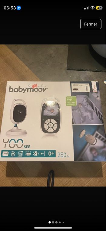 Babyphone avec caméra babymoov