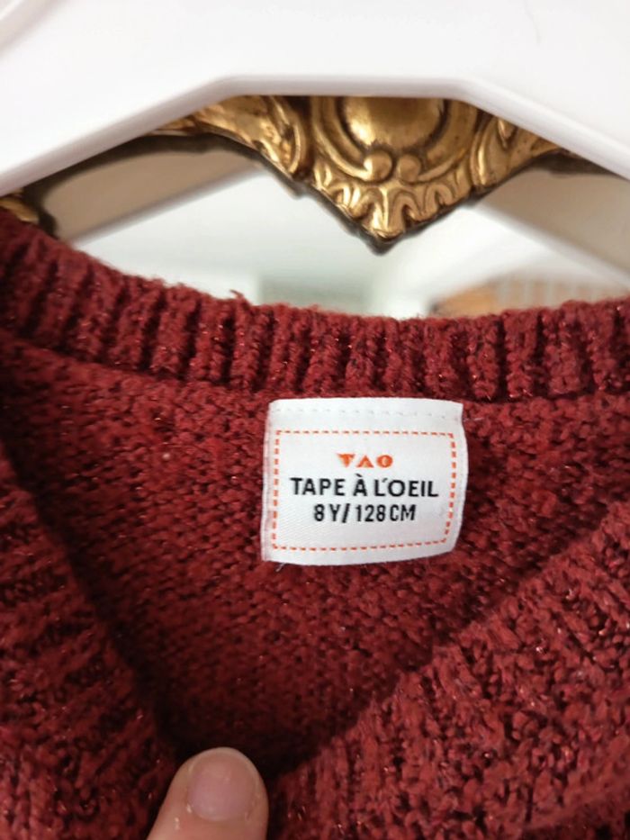 Pull sans manches ajourée - photo numéro 3