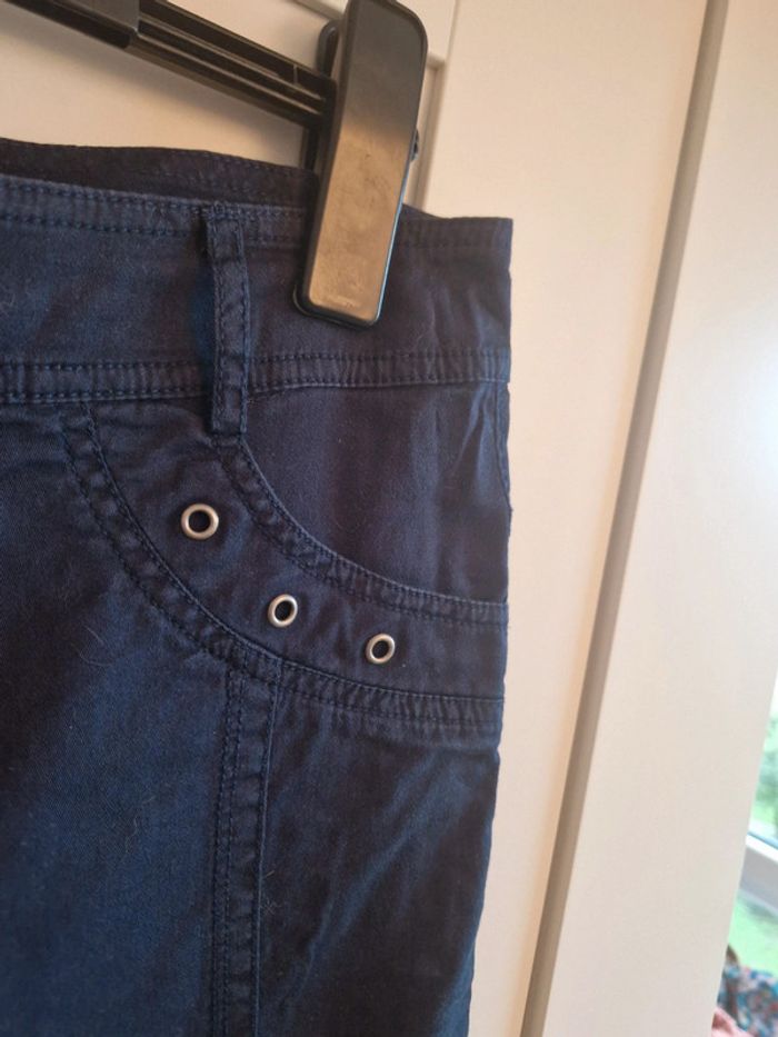 Pantacourt marine, 44, neuf - photo numéro 2