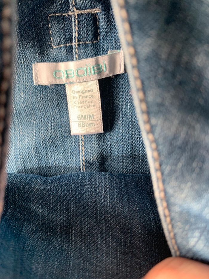 Robe en jean 6 mois - photo numéro 2