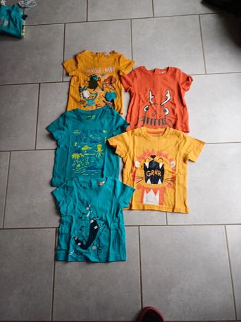 Tee-shirts MC 18 mois