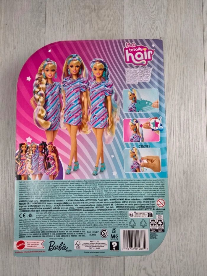🌟 Poupée Barbie Totally Hair 🌟 - photo numéro 2