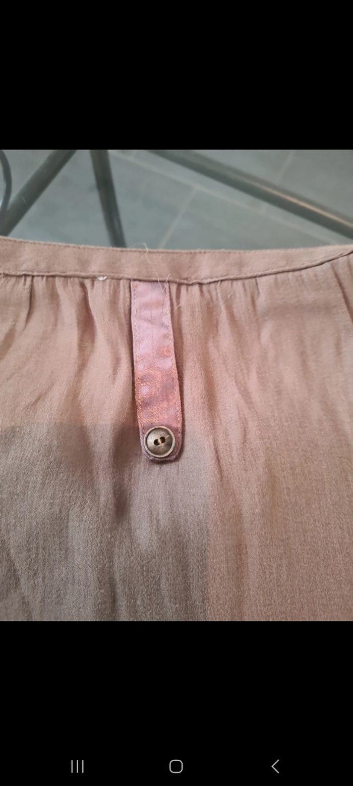 Jolie blouse manche longue on peu les retrousser de chez cache cache - photo numéro 10