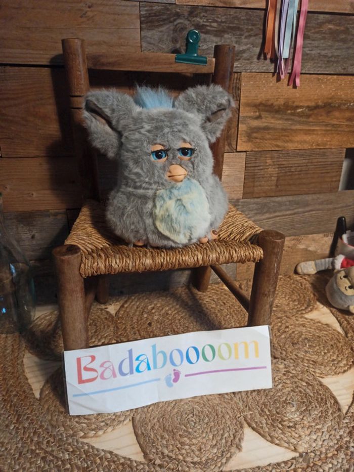 Furby tiger bleu gris tbe 2005