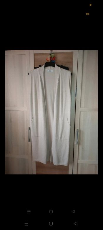 Gilet sans manches long