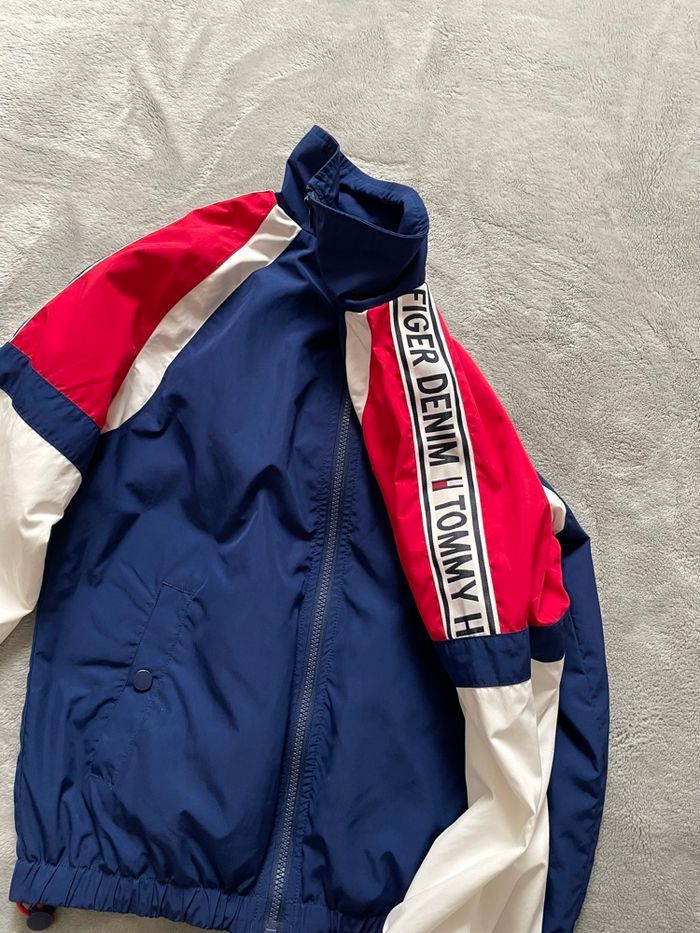 Veste coupe-vent Tommy Hilfiger Denim – XXS – Style vintage - photo numéro 3