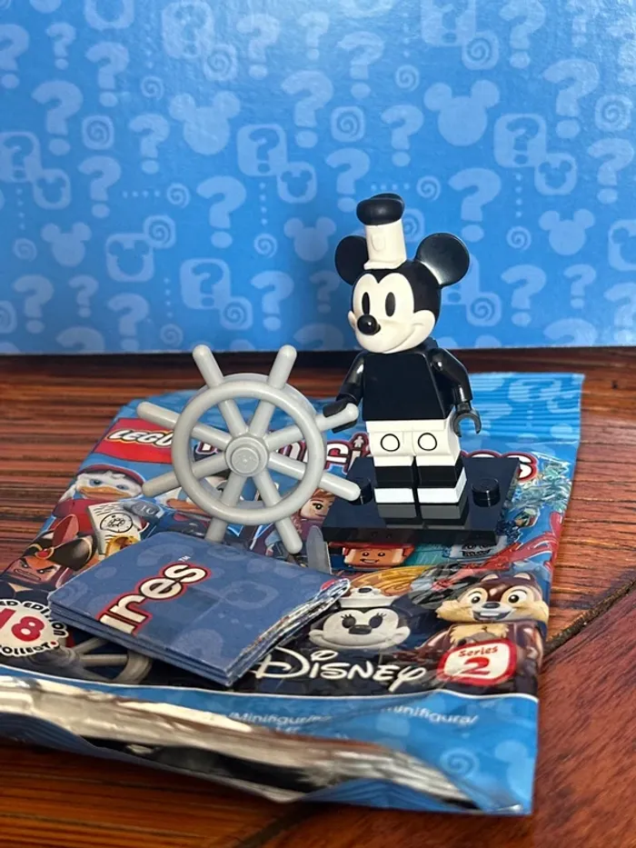 Figurine Lego Vintage Mickey , série 71024, Mickey, Disney, Series 2 - photo numéro 3