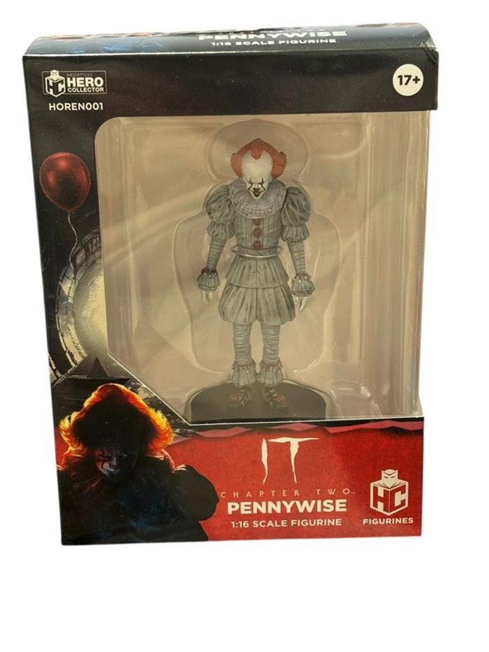 Figurine It Chapter Two Pennywise 1:16 Eaglemoss Hero Collector neuf