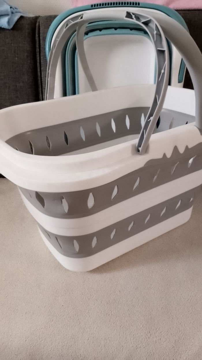 Panier à linge pliable - photo numéro 3