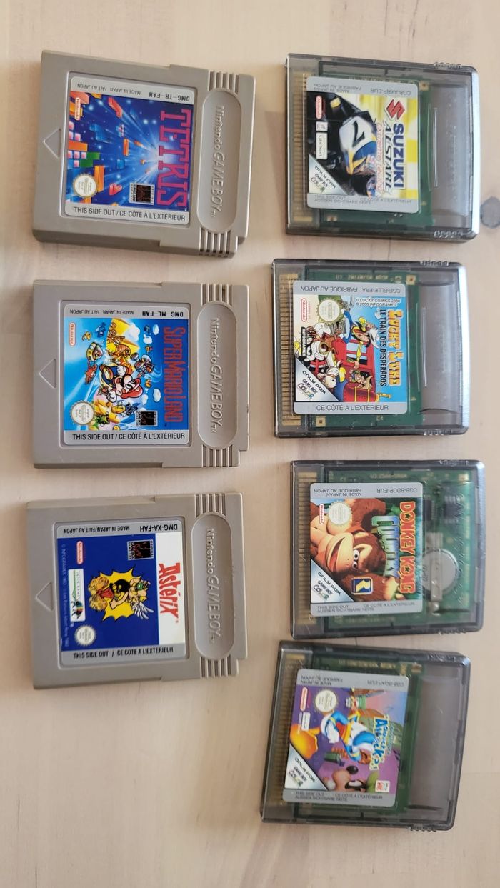 Gameboy color et lot de jeux - photo numéro 2