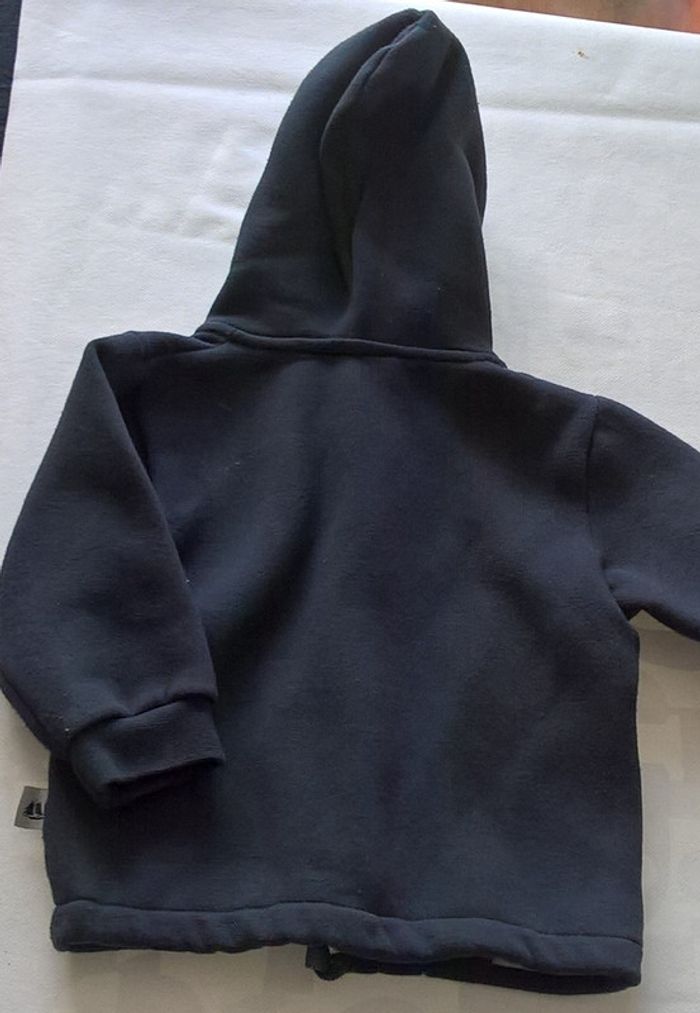 Veste garçon-fille zippée à capuche 2-3 ans / Hublot - photo numéro 3