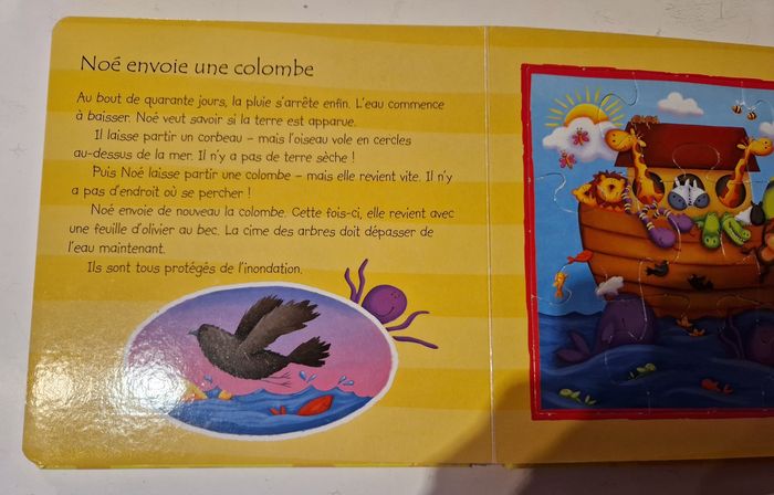 Livre puzzle pour jeune enfants  " Noël " - photo numéro 3