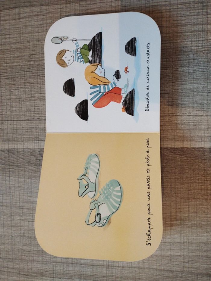 Livre "Mon imagier des sensations - Les vacances à la mer" - photo numéro 5
