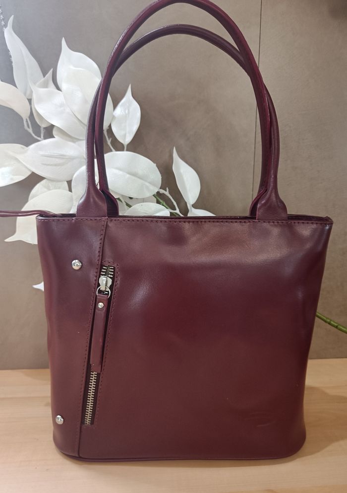 Sac en cuir -Patrick Blanc-