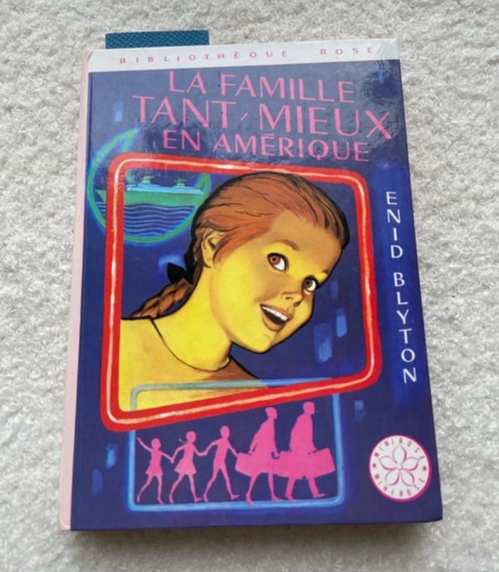 📚 Bibliothèque rose la famille tant mieux en Amérique 📚