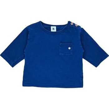 T-Shirt à manches longues 6 mois en coton Petit Bateau