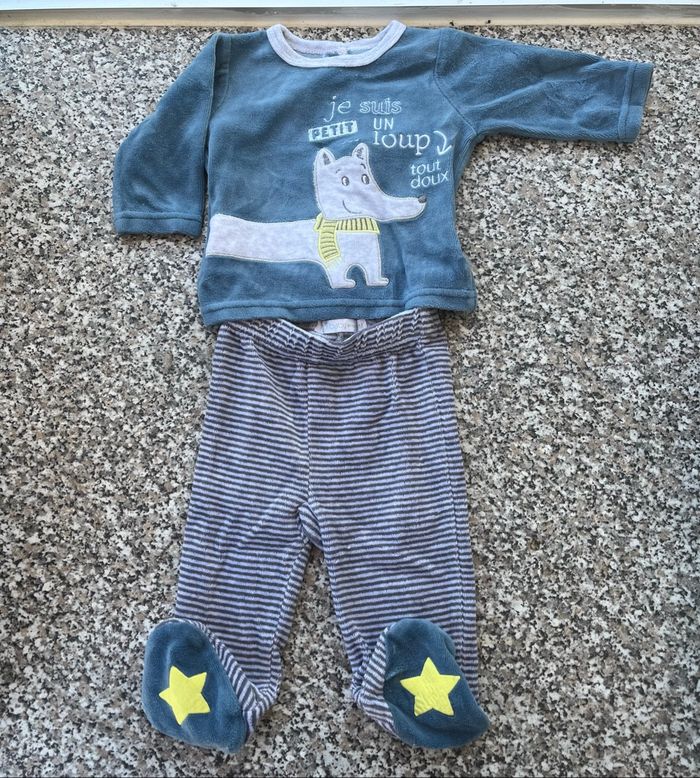 Lot de 5 pyjamas taille 3 mois - photo numéro 2