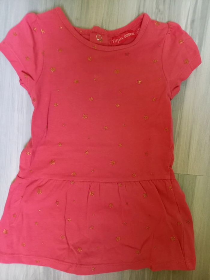 Robe manches courtes