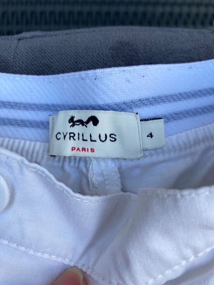 Jupe short blanc Cyrillus 4 ans (grand) - photo numéro 4