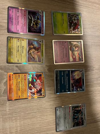 Cartes Pokémon holo fable nébuleuse 
