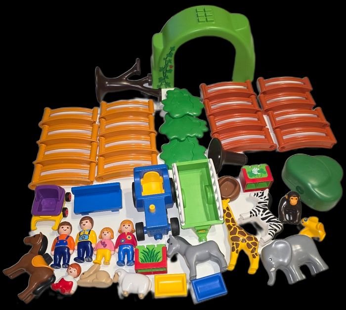 123 playmobil grand zoo 6754 complet - photo numéro 4