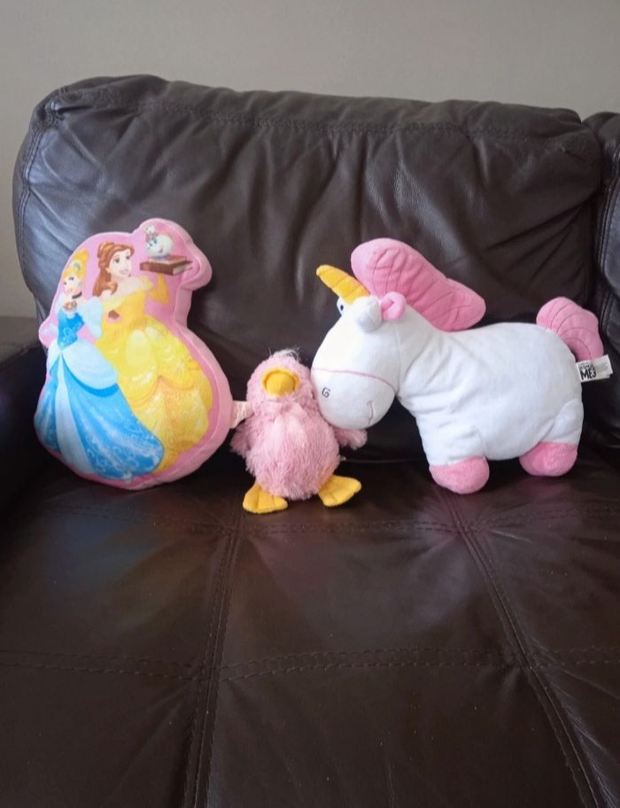 Lot peluches fille