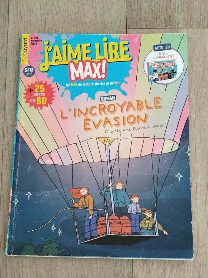 Lot de 7 magazines J’aime Lire Max année 2023-24 L070 - photo numéro 5