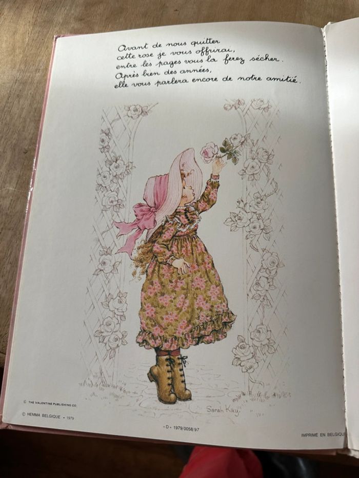 Livre ancien vintage Ouvre-moi ta porte Sarah Kay Hemma collection petits secrets - photo numéro 10